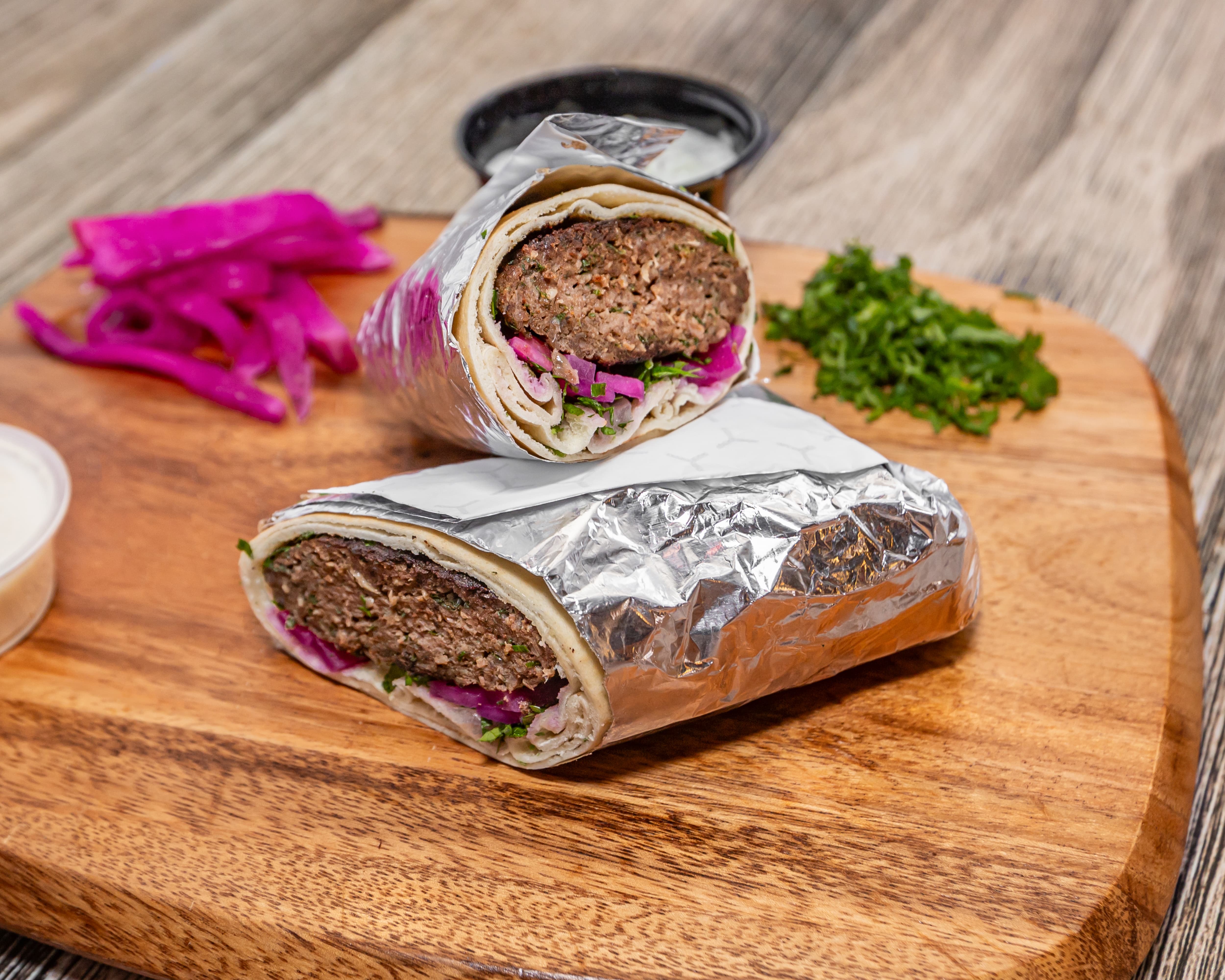 Arranged Food and Objects