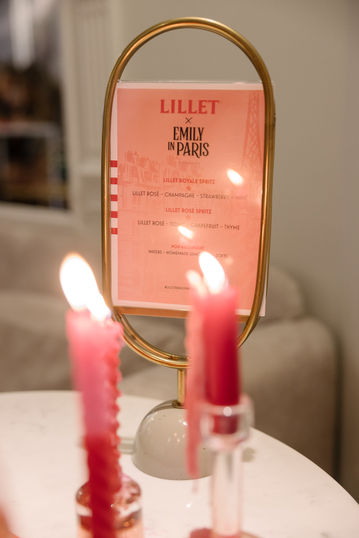 Event Lillet x Emily in Paris
