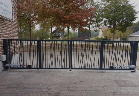 Op maat gemaakte residentiële schuifpoort