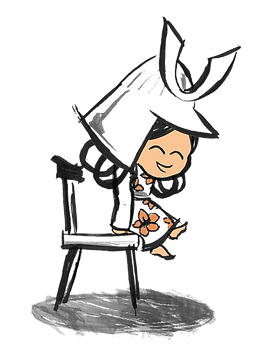 Symbolfiguren in Sitzhaltung – Samurai-Programm Aufrecht durchs Leben fördert Ruhe, Achtsamkeit und Konzentration