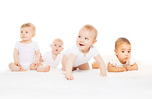 Glückliche Babys