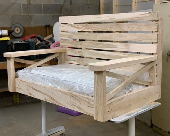 Thumbnail: Crib Size Horizontal Slat X Side
