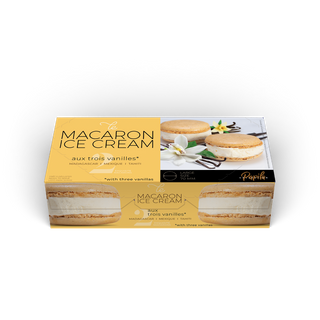 Macaron Ice Cream Vanille - PAPILA COLLECTION