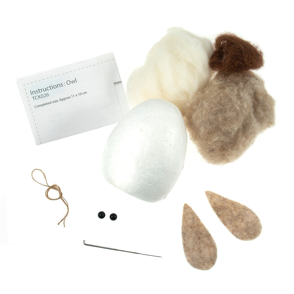 Thumbnail: Needle Felting Kit: Owl