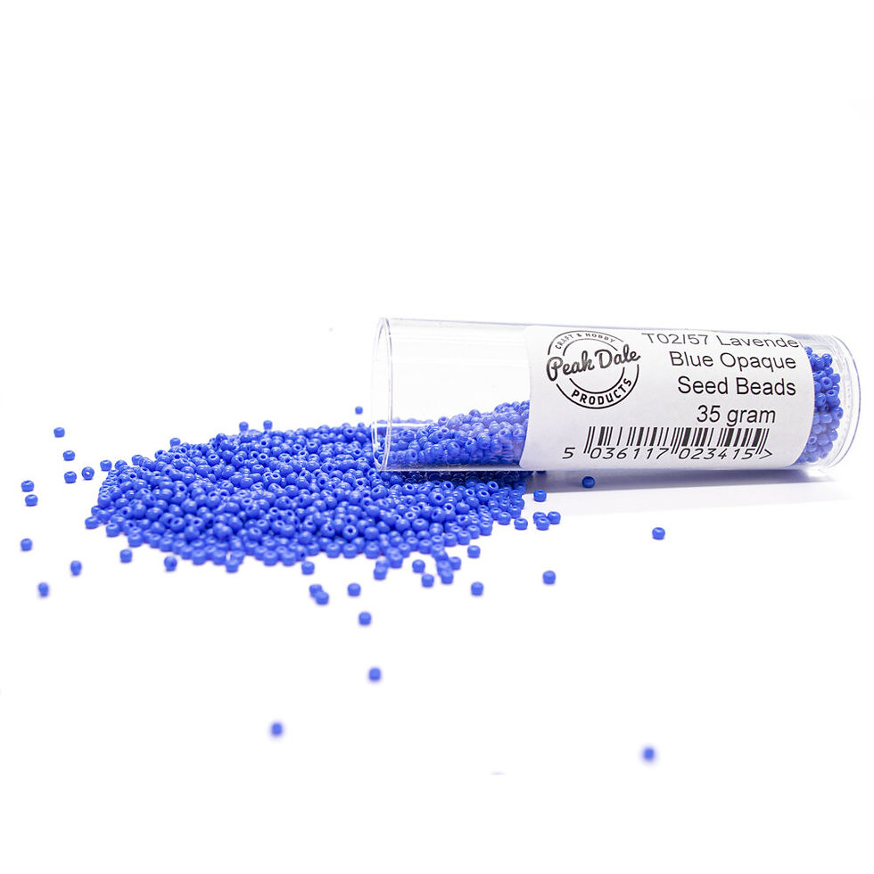 Thumbnail: Glass Seed Beads 35g Tube (Various Colours)