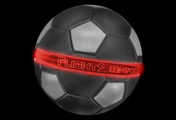 Red Flights Soccer Ball