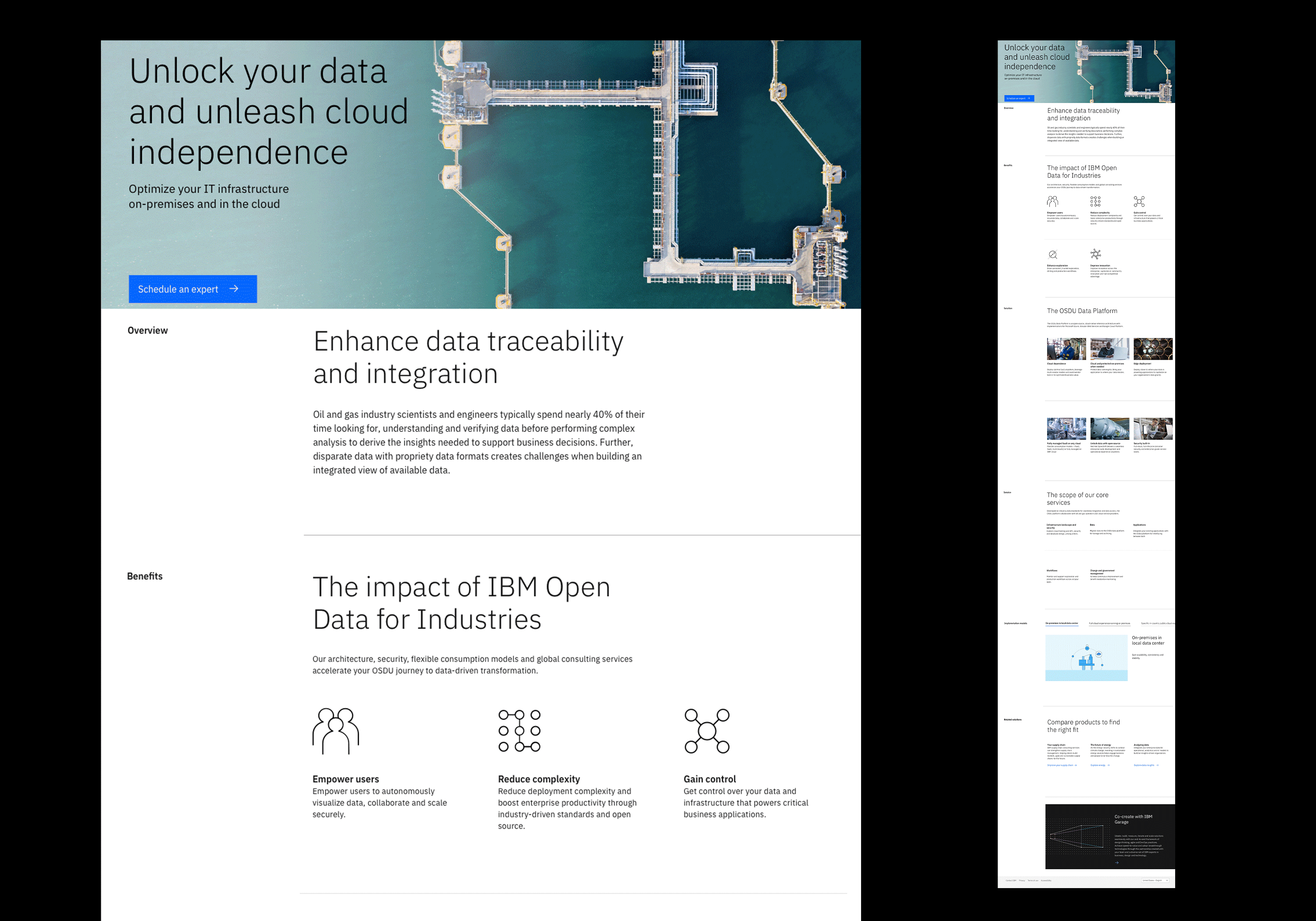 IBM Open Data Cloud page