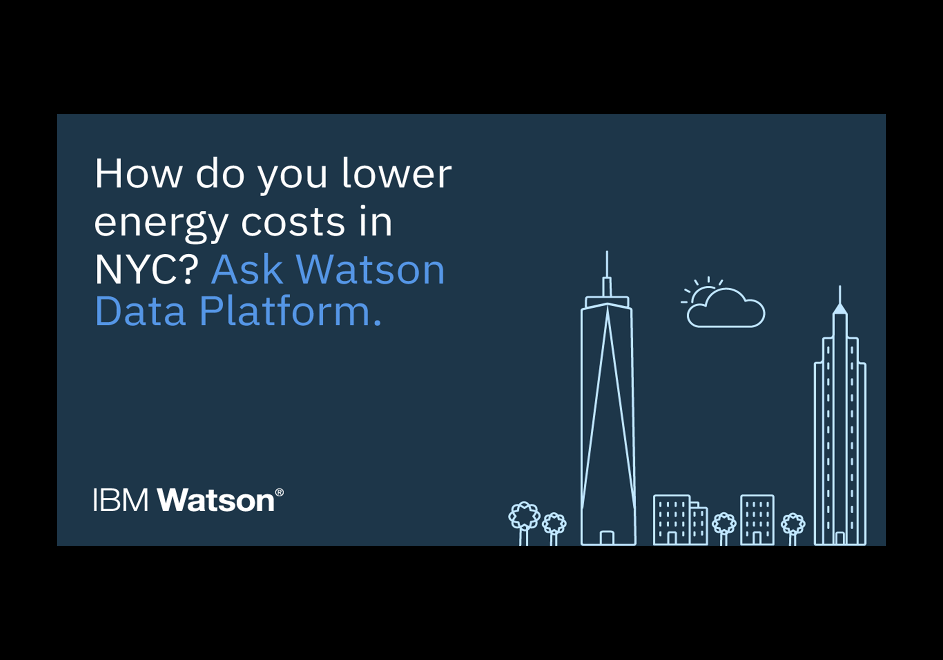 IBM Watson Social Media tile