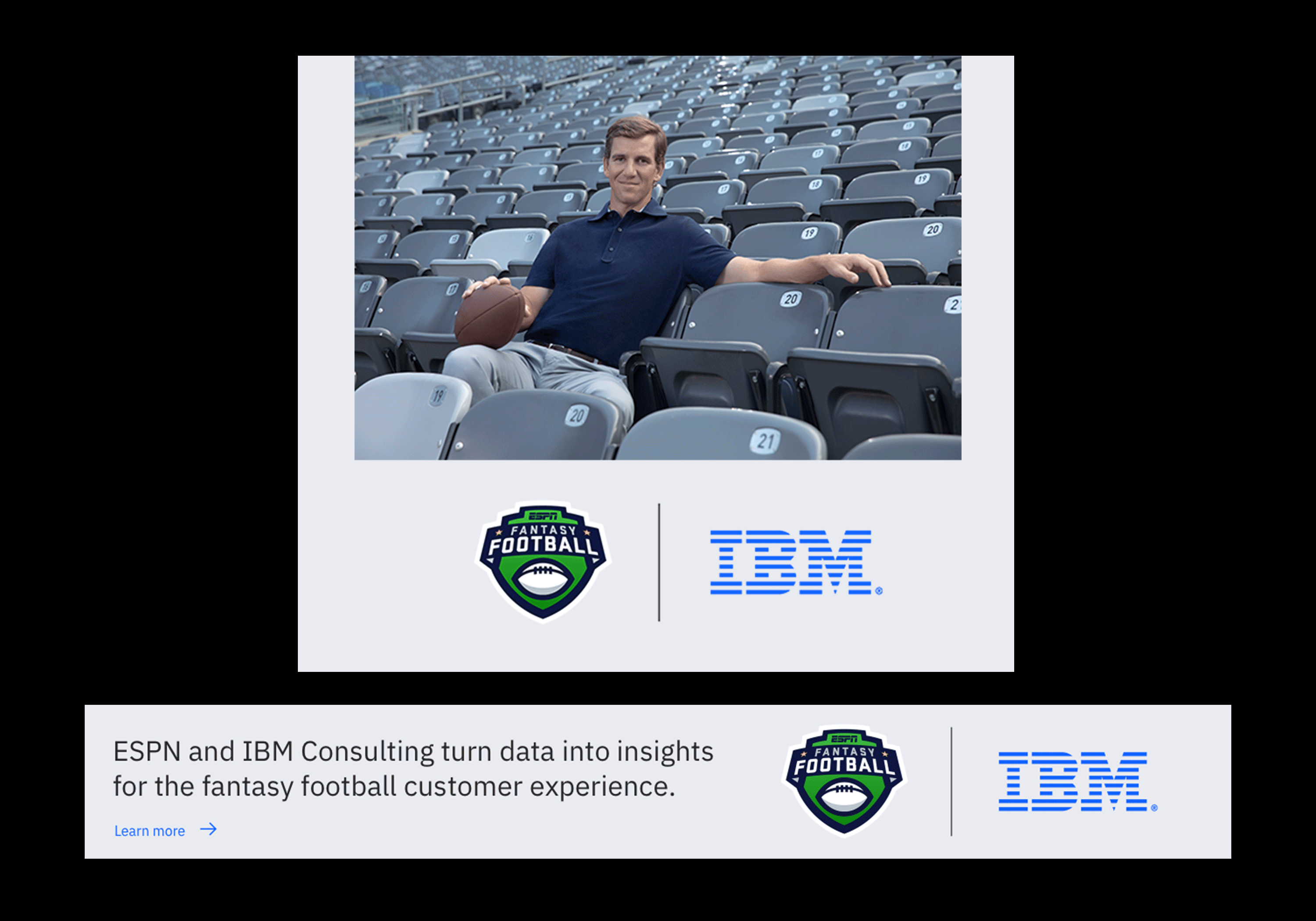 IBM Fantasy Football web ads