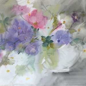 Watercolor Blossoms