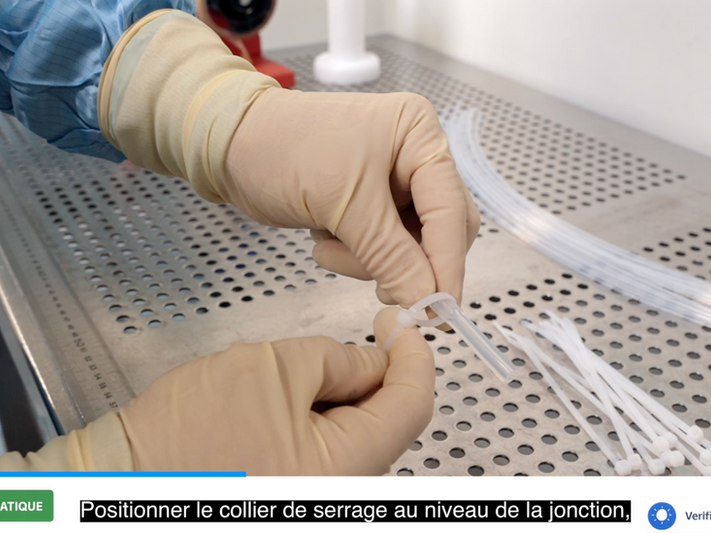 Montage d'une formation vidéo pour un groupe pharmaceutique international
