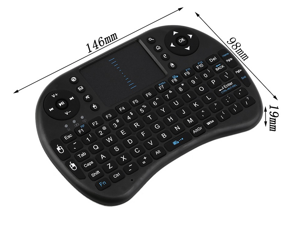Thumbnail: Wireless Mini Gaming Keyboard