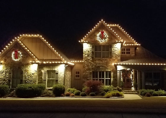Christmas Light Installation