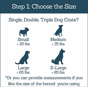 dog crate step 1