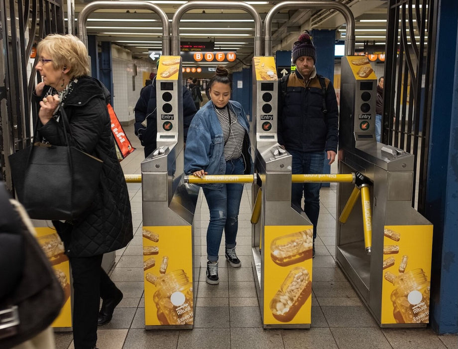 ritual vitamin subway nyc turnstiles