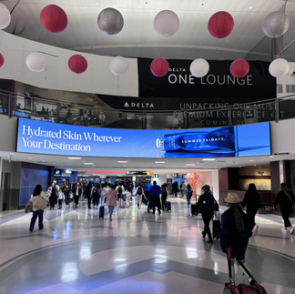 airport digital billboard summer fridays