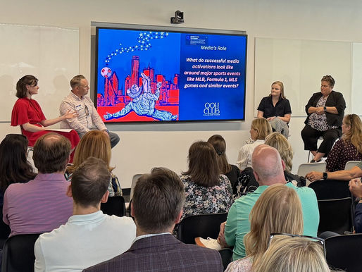 Photo of panelists from the DFW OOH Club discussing