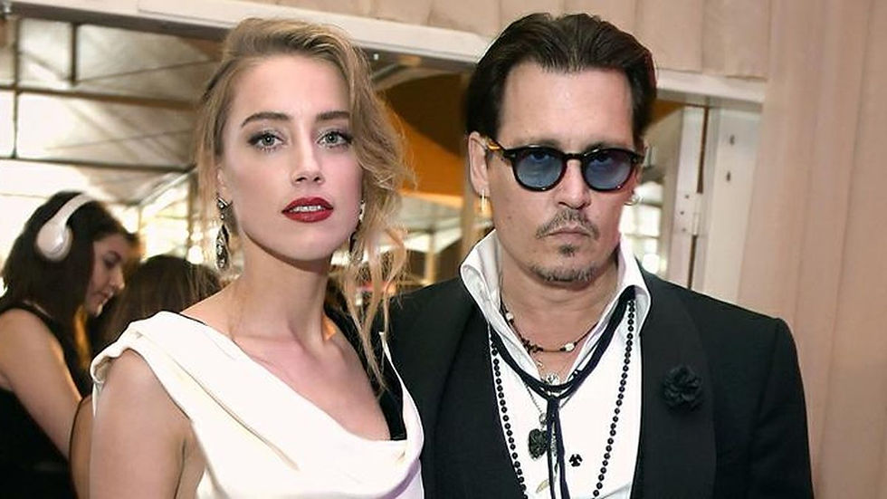 O casal Heard e Depp e sua disputa judicial