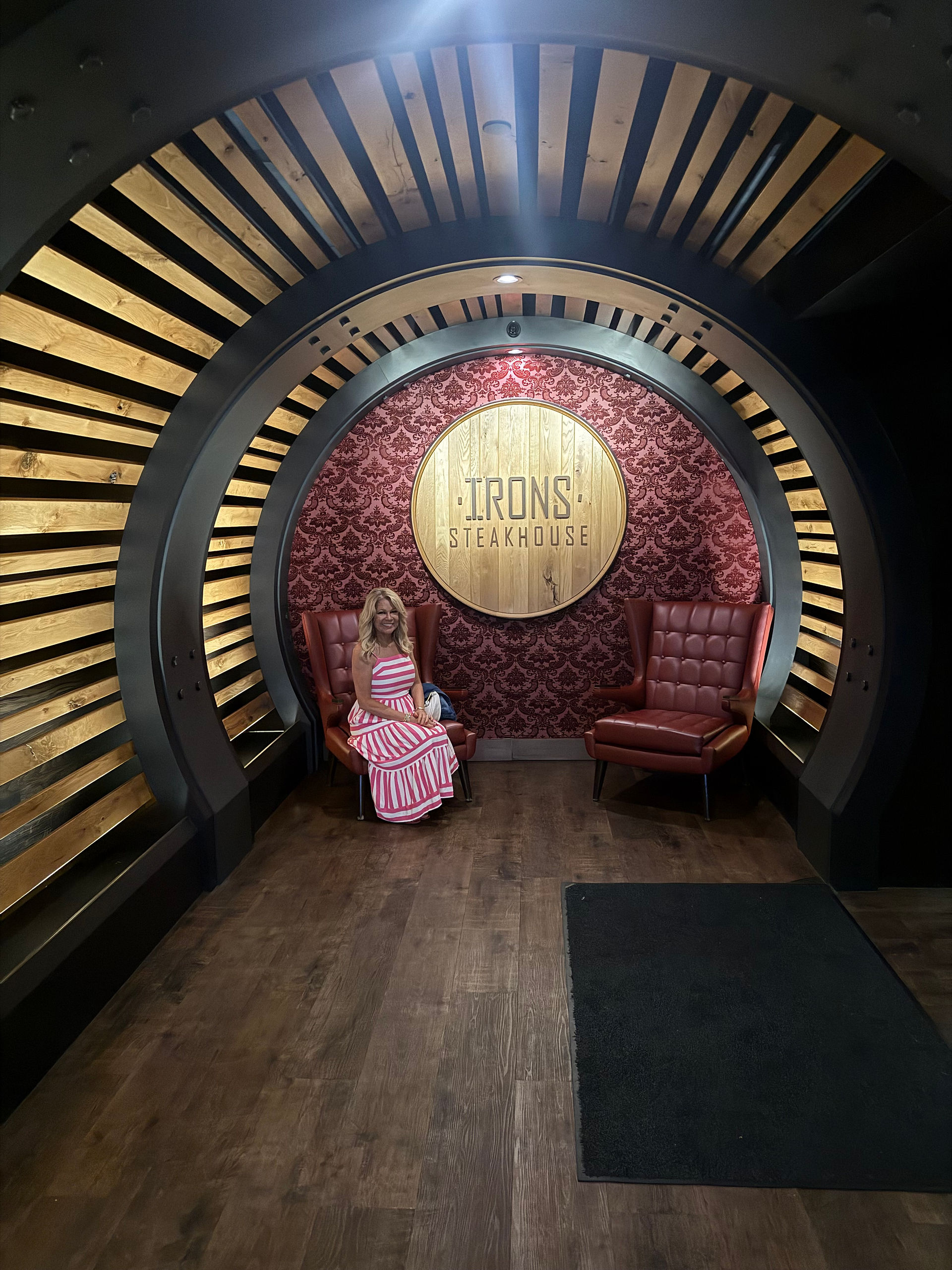 Irons Steakhouse Sitting Area