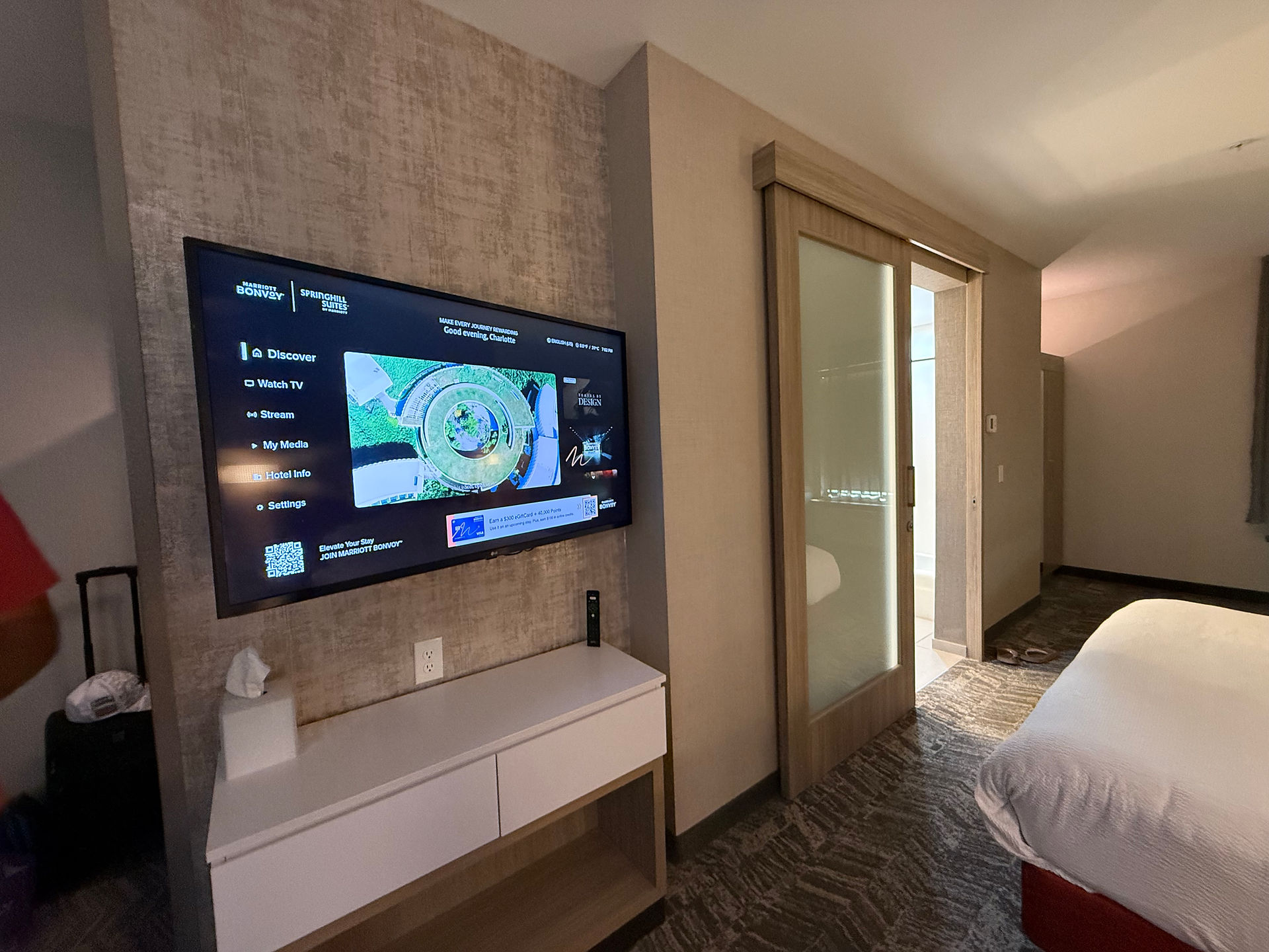 The SpringHill Suites TV