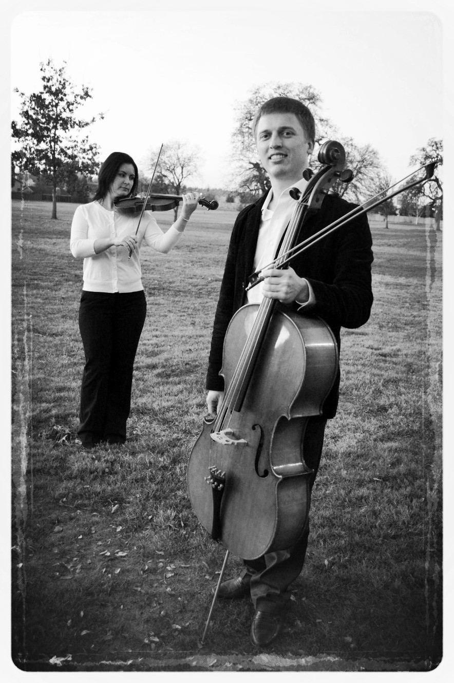 Freeway Strings Sacramento string duo professional violin/cello duo