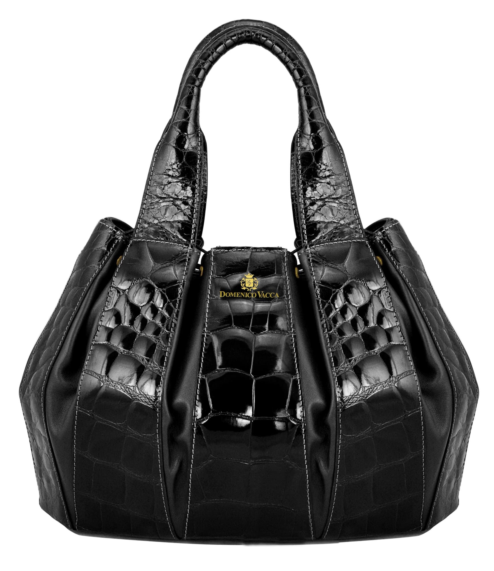 Julie Bag Crocodile Black