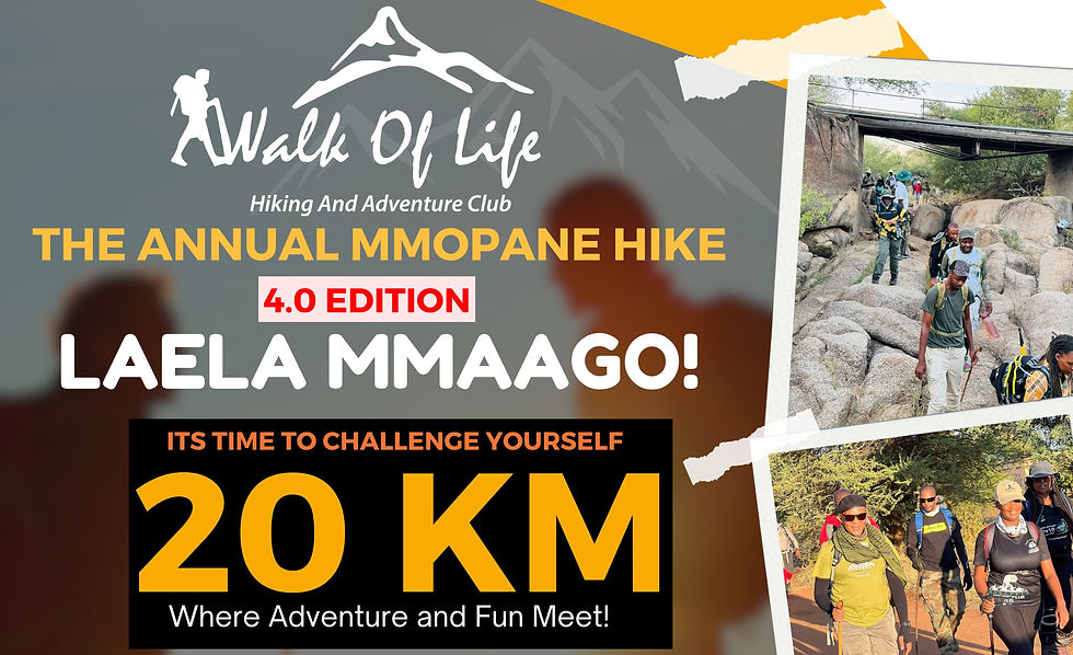 LAELA MMAGO HIKE 20KM