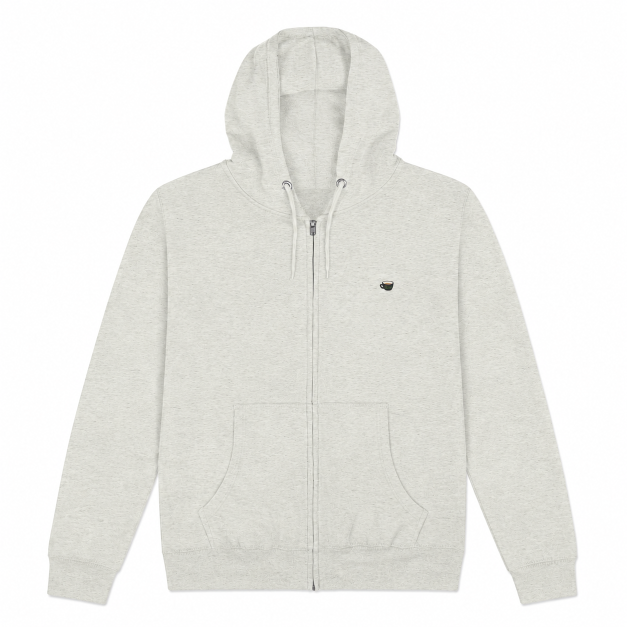 Coffee Zip Hoodie