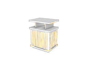 Illustrations of healthy, hardwood furniture that will be apart of a furniture collection.