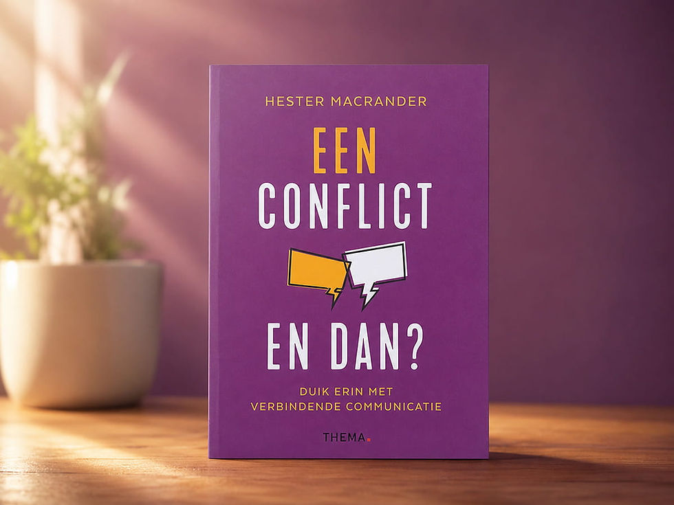 Een conflict en dan? - Hester Macrander