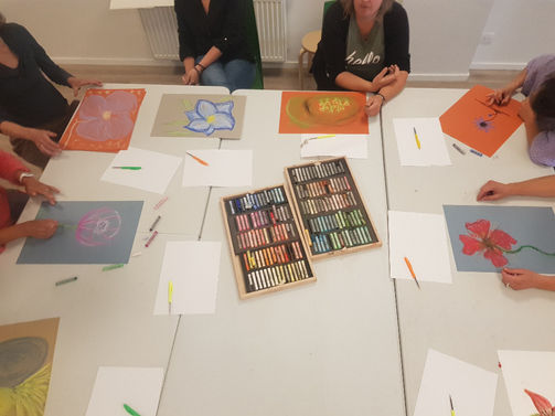 Creatieve therapie groepen individueel sessie verdiepend verbindend