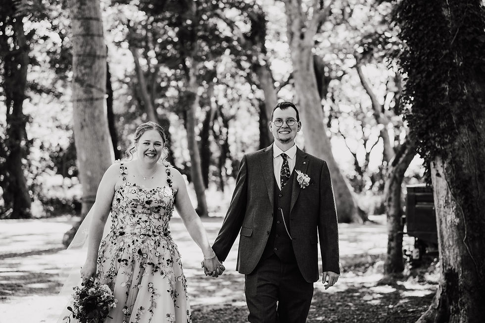 Vicky & Jake’s Beautiful Outdoor Wedding at Crug Glas