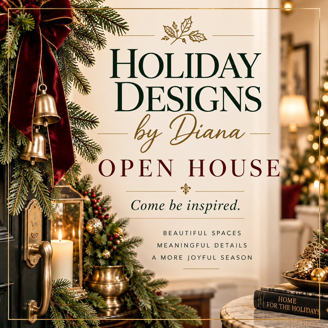 Holiday Designs by Diana — Holiday Open House