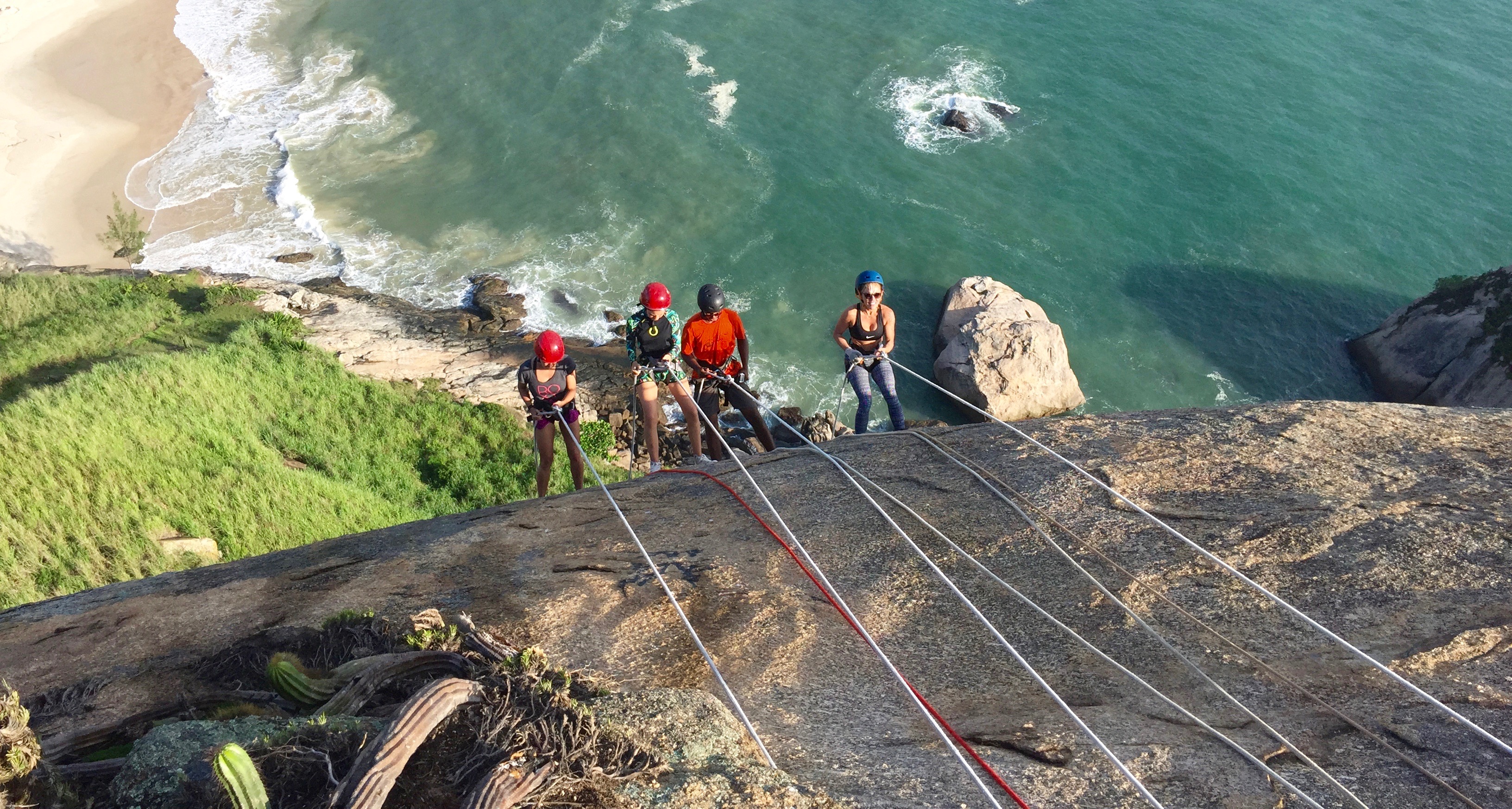 Rapel na Pedra da Tartaruga
