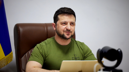 Le président ukrainien devant le Parlement français