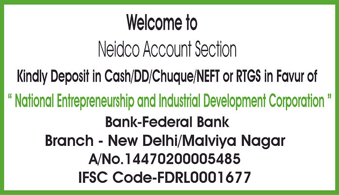 Neidco Accont Details