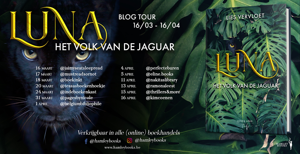 BLOGTOUR Luna: Het Volk van de Jaguar