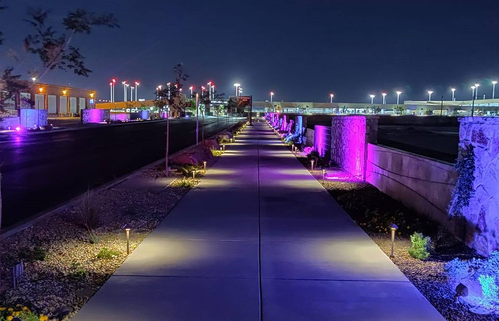 Convair Road at El Paso International Airport