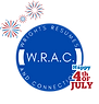 WRAC 4th of July Logo