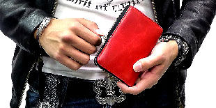 Deep Zone 本革財布 ちょい悪オヤジファッション