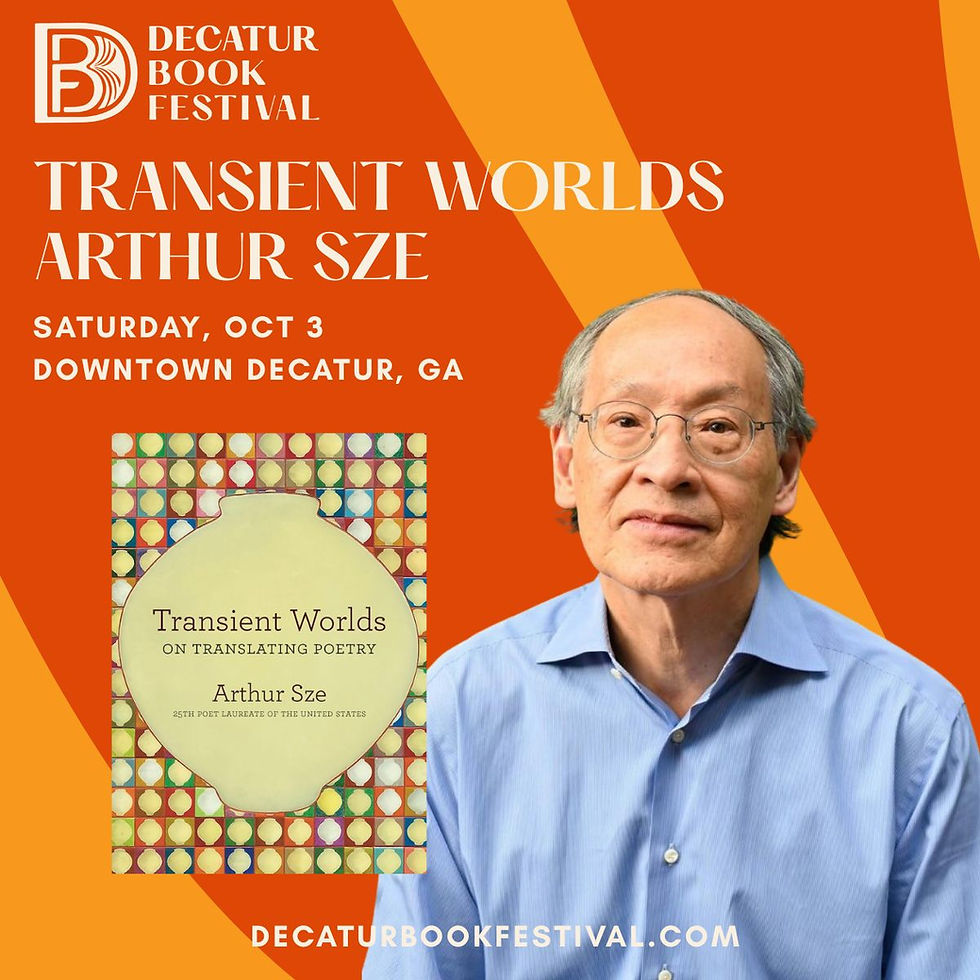 Transient Worlds with Arthur Sze