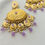 Thumbnail: Golden Patti Tikka Set- Lavender 