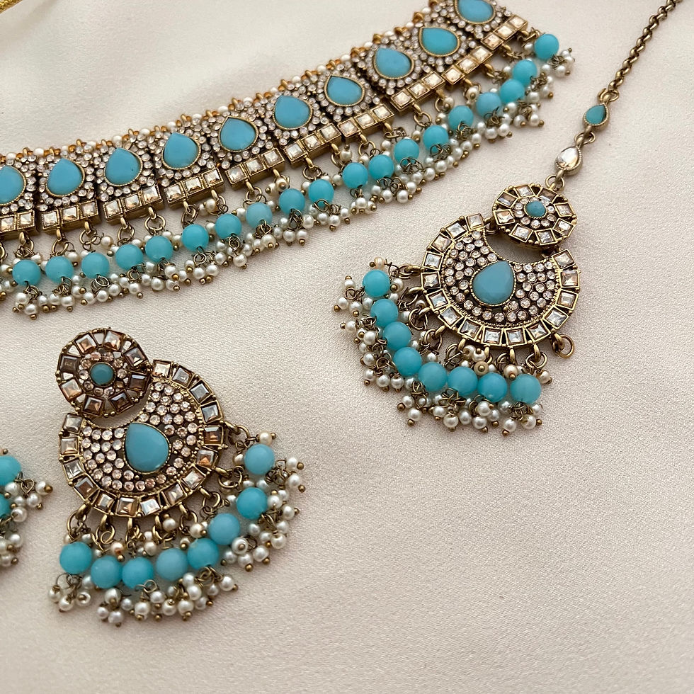 Thumbnail: Rashu Choker Set - Jasmine