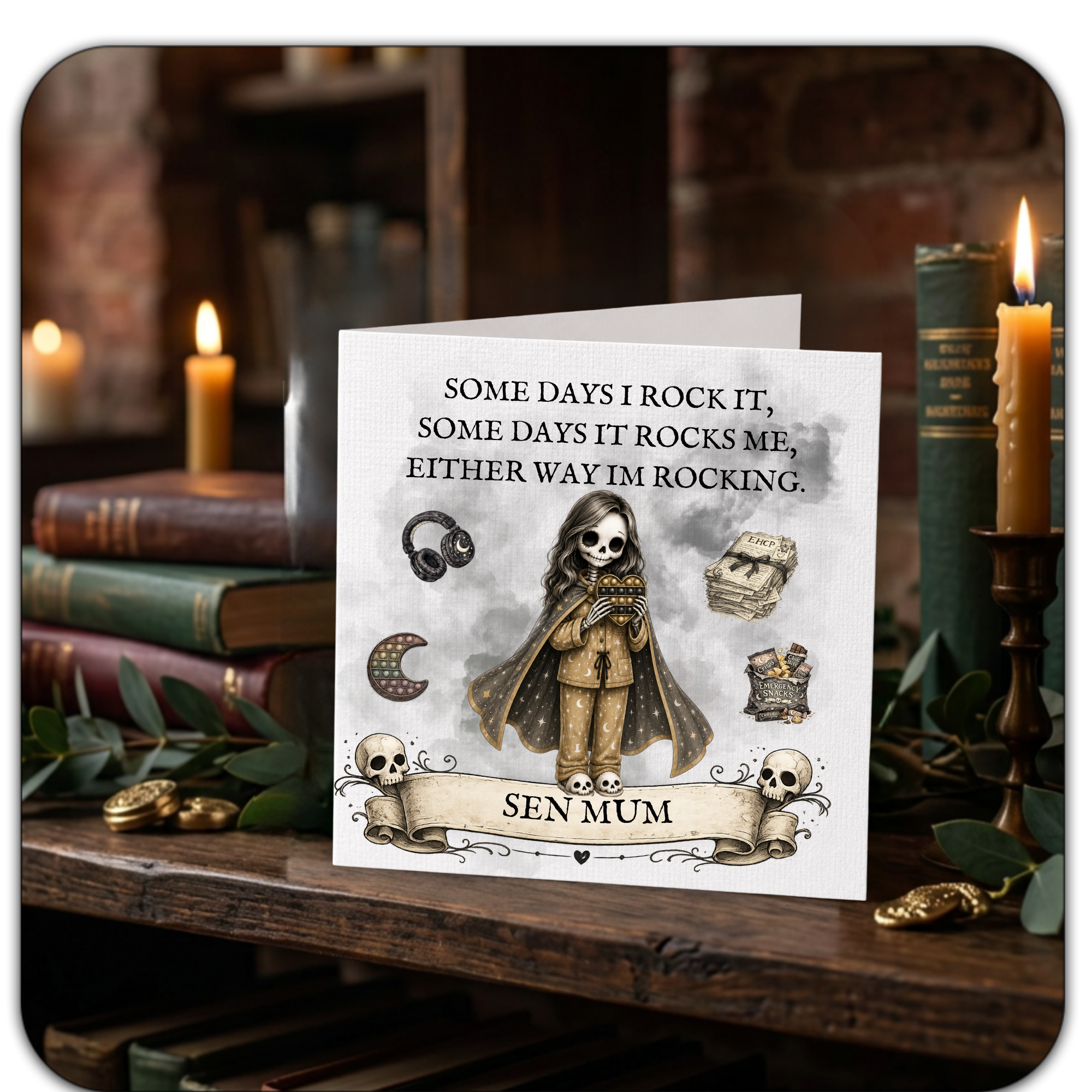 SEN Mum – Rocking Through It Card