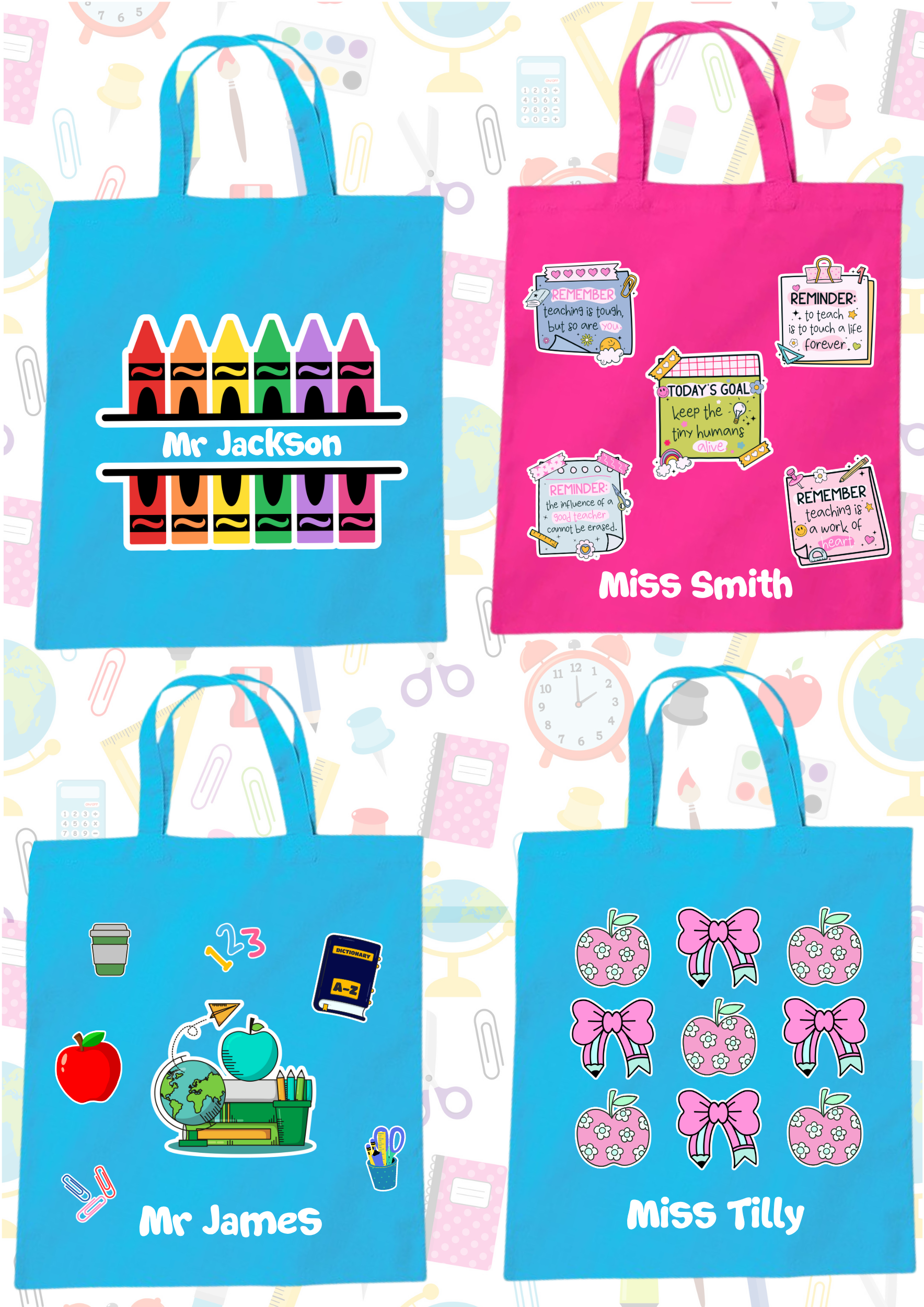 Teacher/Childminder/Nursery Teacher Totes