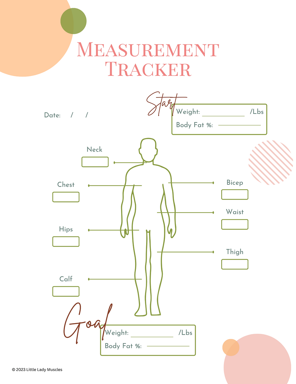 Miniatura: Fitness Journal & Tracker