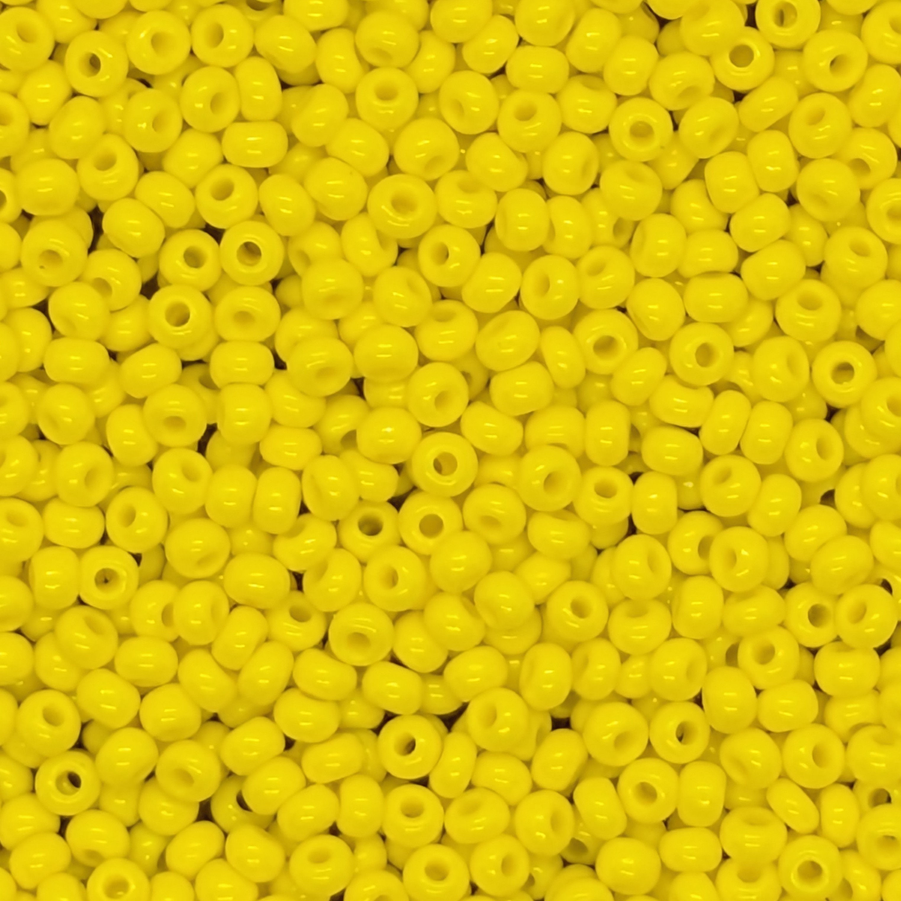 Seed Bead 11/0 Opaque Yellow