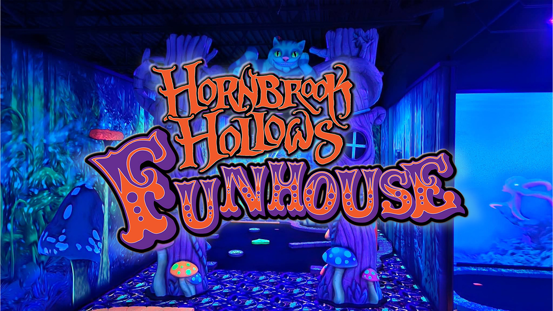 Hornbrook Hollow's Funhouse mini golf in Grande Prairie, Alberta