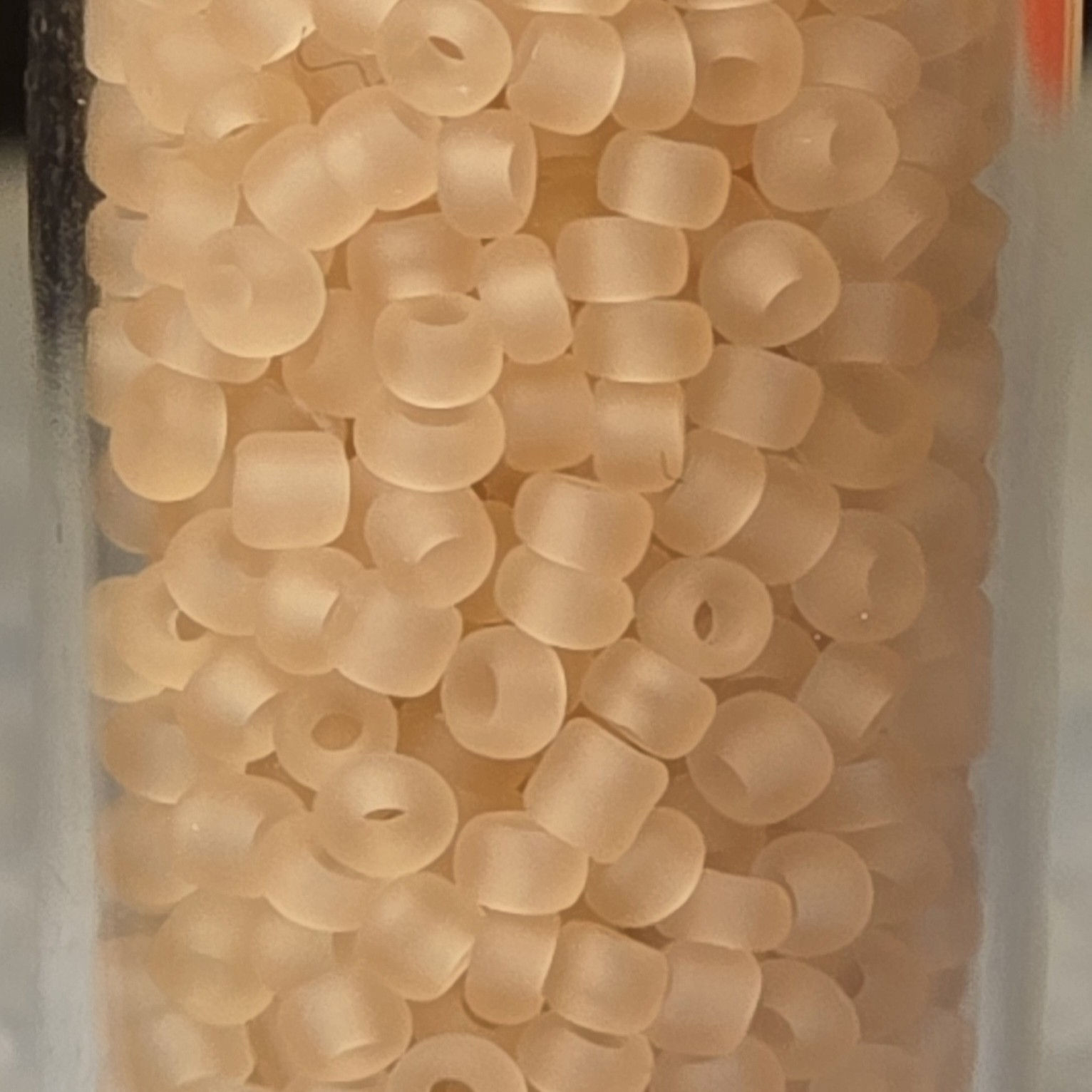 Seed Bead 11/0 Frosted Pink