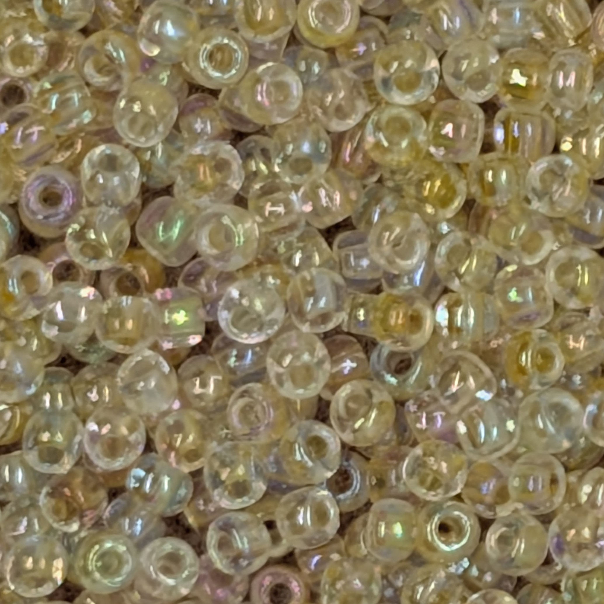 Seed Bead 11/0 Crystal Yellow